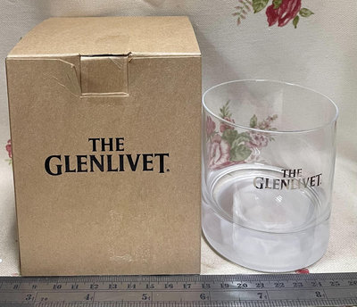 龍廬-自藏出清~玻璃製品-THE GLENLIVET 格蘭利威威士忌玻璃杯/起標為單個/現貨2個/品酒杯 玻璃杯 烈酒杯 厚底杯烈酒杯 啤酒杯 聞香杯 調