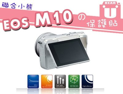 【聯合小熊】kamera for Canon EOS M10 M3 G1X Mark II 高透光 靜電式 防刮 保護貼