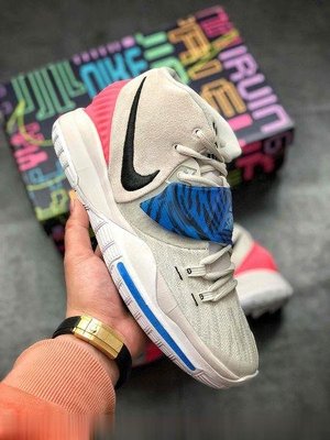 Nike Kyrie 6 EP歐文 "Vast Grey"白豹紋 鴛鴦 實戰 潮流 短筒 籃球鞋 BQ4631-003男