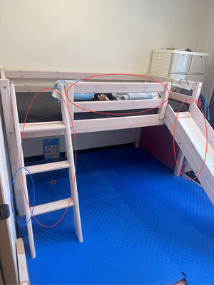 丹麥Flexa 兒童床溜滑梯配件組（不含床組）