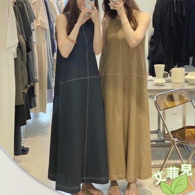 韓國無袖背心連身裙~~艾菲兒=現貨、韓版、預購