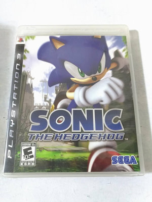 (兩件免運)(二手) PS3 音速小子 Sonic The Hedgehog 英文版