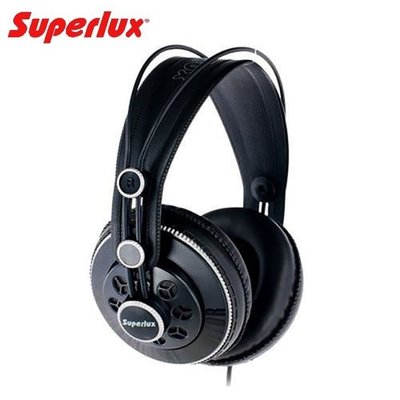 凱傑樂器 Superlux HD681B HD-681B 耳罩式監聽耳機 附收納袋 轉接頭