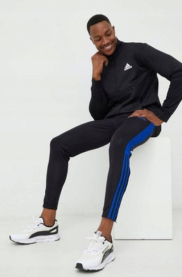 國外限定-全新正品Adidas Tiro Essential 愛迪達三線合身腰抽繩運動褲M/33腰(口袋/褲管拉鍊)