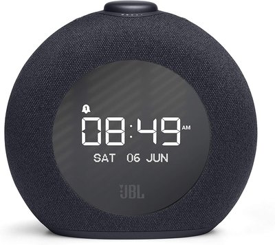 【竭力萊姆】全新 一年保固 JBL HORIZON 2 黑色 多功能藍牙喇叭 鬧鐘 FM收音機 雙USB 充電孔