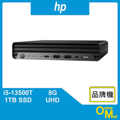 【鏂脈電腦】hp 惠普 Pro Mini 400 G9 i5/8G/1TB SSD 主機 迷你桌機 商用電腦 桌上型電腦