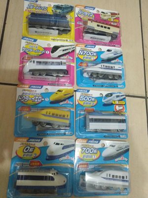 哈哈日貨小舖~日本 大創 新幹線 火車 玩具 西日本篇 每款3節