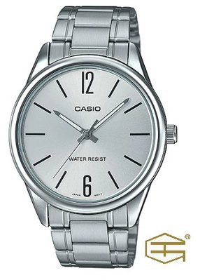 【天龜 】CASIO 簡約時尚 防水石英錶 MTP-V005D-7B