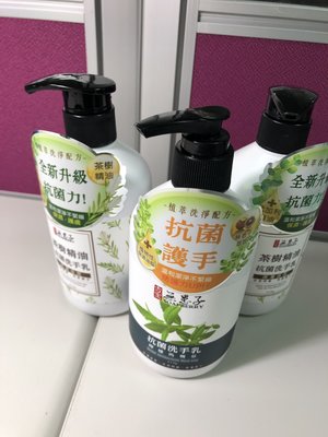 【古寶無患子】抗菌洗手乳(茶樹 / 檬馬鞭草) 310g /瓶 (A-018)