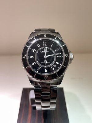 【 大西門鐘錶 】香奈兒 J12 H5796 38MM 熱賣款 黑色陶瓷機械腕錶