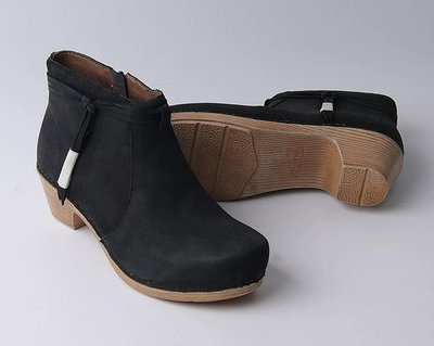 念鞋P791】DANSKO 真皮舒適短靴 EU41(26.5cm)大腳,大尺,大呎