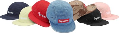 【日貨代購CITY】2017AW Supreme Side Zip Camp Cap 帽子 現貨