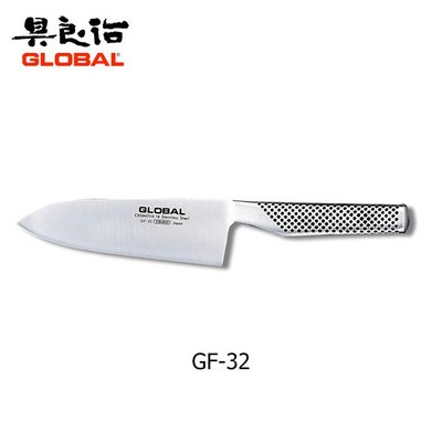 【angel 精品館 】日本具良治GLOBAL 專業 萬用廚刀 / 剁刀 16CM - GF-32