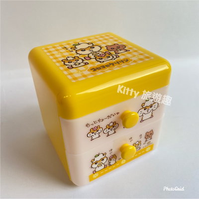 [Kitty 旅遊趣] 可樂鈴 桌上型置物櫃 首飾盒 珠寶盒 萬用收納盒