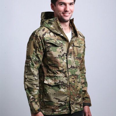 戰術服 春諜影戰術外套男M65軍迷戰地風衣中長款防水戶外機能沖鋒衣服