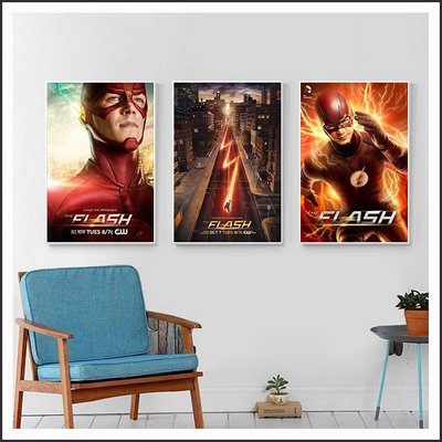 閃電俠 The Flash 電影海報 藝術微噴 掛畫 嵌框畫 @Movie PoP 賣場多款海報#