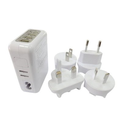 小白的生活工場*PRO-BEST (TR-004)AC充USB 4Port 多國電源/2.1A快速充電