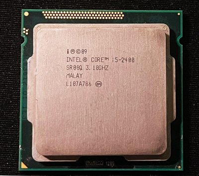 ((珍藏)) Intel Core I5 2400 3.1GHZ 1155腳位 SR00Q 正式版