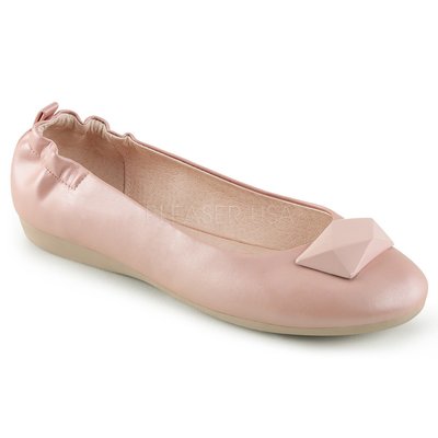 Shoes InStyle《一吋》美國品牌 PIN UP CONTURE 原廠正品幾何方塊芭蕾舞鞋平底娃娃鞋『粉紅色』