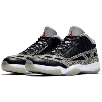 【正品】Air Jordan 11 Low IE 3 Black Cement 919712-006 黑水泥 籃球潮鞋