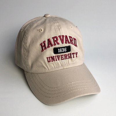 美國百分百【全新真品】哈佛大學 The Harvard Coop 配件 棒球帽 帽子 老帽 遮陽帽 淺卡其 AC59