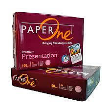 PAPER ONE 影印紙 100磅 A4 500張/包 電腦紙 列印紙 模造紙 彩色雙面專用 100P