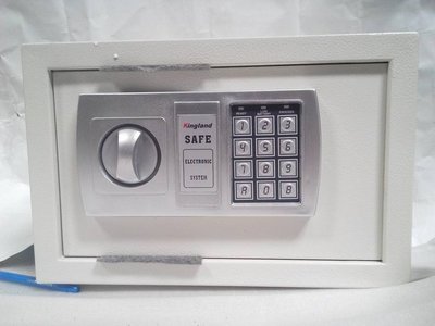 20E特價 米白色 的電子式保險箱-小型1150元/收納櫃/保險櫃/密碼鎖/金庫/