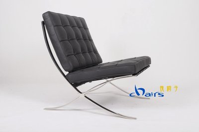 【挑椅子】德國設計 Barcelona Chair 巴塞隆納單人沙發椅/休閒椅 (復刻品) HC-016