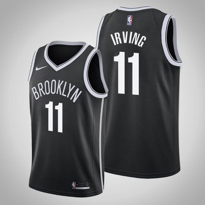 凱里·厄文(Kyrie Irving）NBA籃網隊球衣 11號 黑色