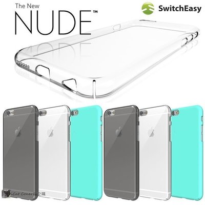現貨 @ SwitchEasy Nude iPhone 6 / 6S 手機殼 黑 透明 粉 薄荷綠
