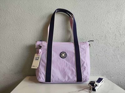 鑫森凱莉代購 kipling K16332 輕柔粉紫拼接 肩背 手提包 斜背包 托特包 購物袋 限量 預購