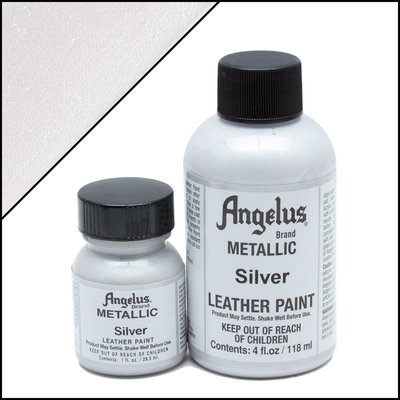 Angelus leather paint [ Silver 銀 ] 金屬色 METALLIC 改鞋 改色 補色 顏料
