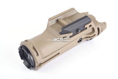 (武莊)XH15風格 強光 戰術手電筒 戰術槍燈 沙色 生存遊戲-JA04502