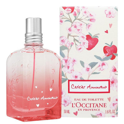 L'OCCITANE 歐舒丹 草莓櫻花淡香水(50ml)-限量商品，自購未使用