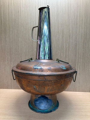 木炭銅製火鍋 老式銅火鍋 銅製火鍋 木炭火鍋 早期火鍋 銅鍋 火鍋 拍戲道具 造型背景（正常可用）