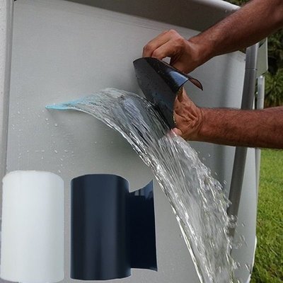嗨購1-現貨 防水膠帶水管修復強力膠帶黑白特殊防水萬能補漏膠布超強粘貼膠帶