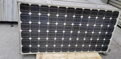 太陽能板清倉處理二手電站拆卸板245W200W600W多晶單晶太陽能光伏板發電板發電板