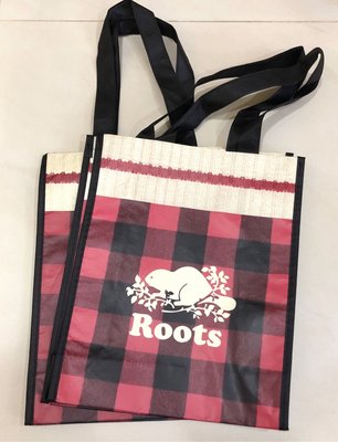 Roots 會員購物提袋---A4中袋