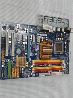 【 創憶電腦 】技嘉 GA-EP43-UD3L DDR2 775 主機板 附檔板 直購價 500元