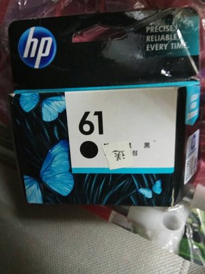 保固內 HP CH561WA NO.61 原廠黑色墨水匣 盒裝未拆封