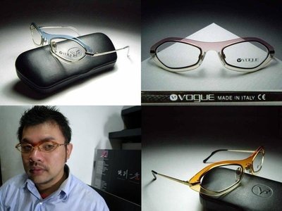 信義計劃 眼鏡 全新真品 VOGUE 眼鏡 義大利製 雷朋和香奈兒大廠製造 超輕 搭配外套領帶皮包