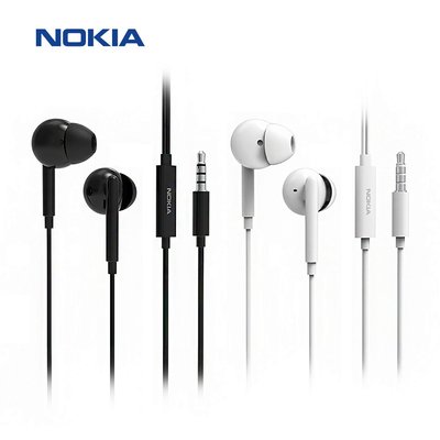 NOKIA諾基亞 有線麥克風耳機 E2102A 入耳式 支援線控 3.5mm插頭 高音質 輕巧舒適