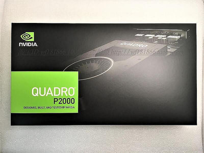 盒裝NVIDIA quadro P2000 B專業顯卡 三年保另有 P1000 KF931