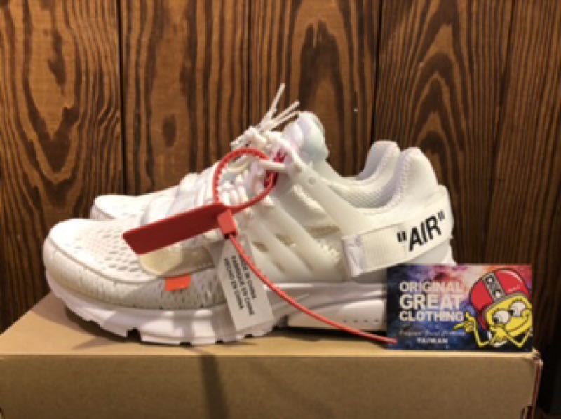 THE 10 : NIKE AIR PRESTO 魚骨x OFF WHITE 白色AA3830-100 | Yahoo