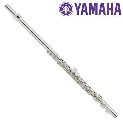 小叮噹的店- 日本製 Yamaha YFL517 曲列 閉孔+E鍵 純銀笛頭 唇墊 長笛