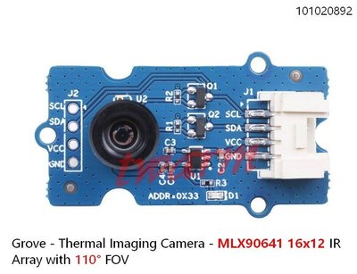 《德源》r) 預購 Grove - MLX90641- Thermal Camera紅外熱像儀 16×12 110度