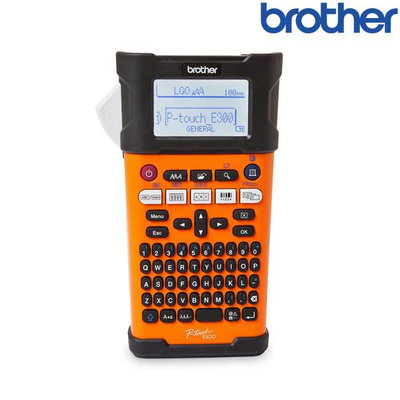 【含稅】Brother兄弟 PT-E300VP 工業用手持線材標籤機 標籤貼紙機 標籤列印機 手持標籤機
