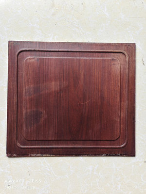 【二手】線條漂亮的老紅木酸枝木板一塊8745【如意坊】圓雕 根雕  檀木