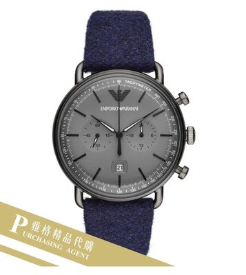雅格時尚精品代購EMPORIO ARMANI 阿曼尼手錶AR11190 經典義式風格簡約腕錶 手錶