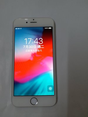 Apple IPHONE 6+ 公司貨 i6 plus 5.5吋32G外觀九成新 銀色手機使用功能正常 版本：lOS 12.5.4已過原廠保固期